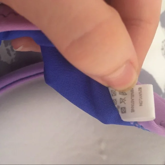 Purple strapless Rae bikini top - Picture 4 of 5